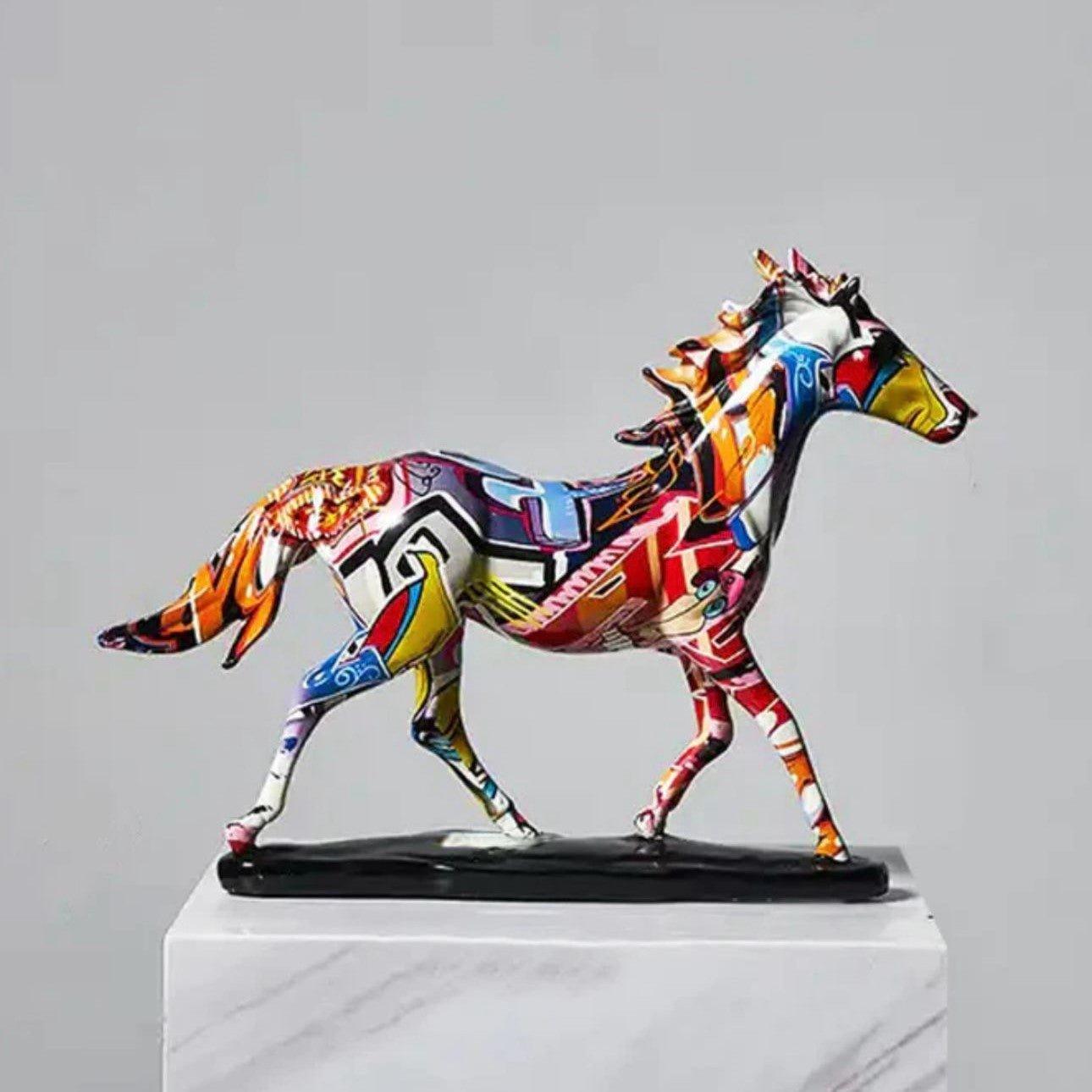 Abstract Patterned Horse